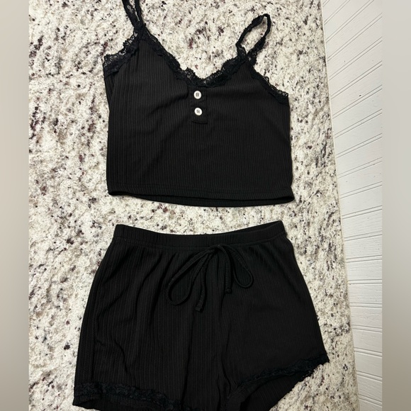 Black Lounge wear set - Picture 1 of 10